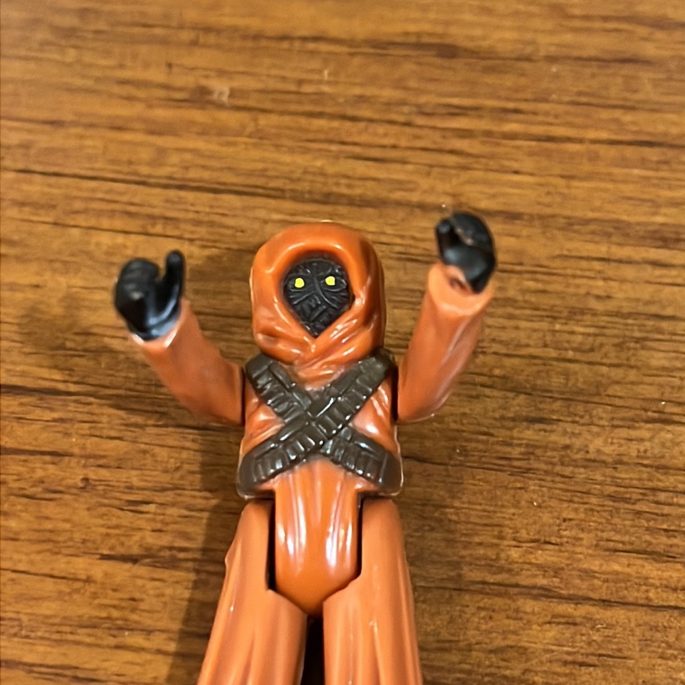 Star Wars Jawa 1977 Action Figure with cloth cape Hong Kong vintage - Picture 10 of 12